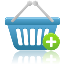 Shopping Basket Add Icon 2